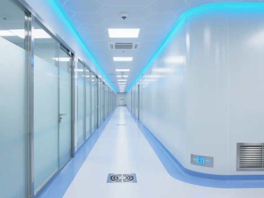 5500平蚌埠生物制藥廠潔凈車間凈化裝修效果分享